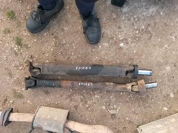 marmitta e trasmissioni pajero 2500 td prima serie