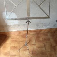 Leggio musicale pieghevole