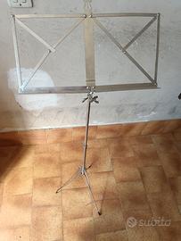 Leggio musicale pieghevole