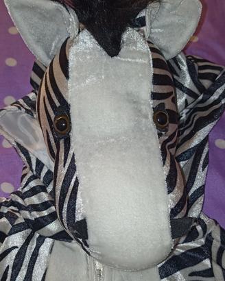 Carnevale costume zebra
