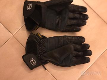 Guanti per moto in pelle