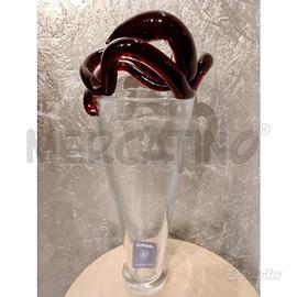 VASO DRIADE FRANCESCA H43 L18 P23 RIF ROSSO