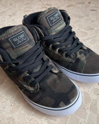 Scarpe Globe Motley Mid originali NUOVE mai usate