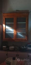 Credenza pensile arte povera 