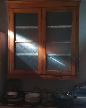Credenza pensile arte povera 