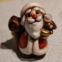 Babbo Natale con uccellino Thun