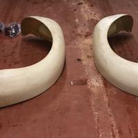 Parafanghi vetroresina maggiolino