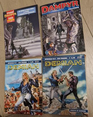 Fumetti  Bonelli Nathan Never, Demian, Dampyr