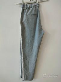 Pantalone grigio chiaro Zara M