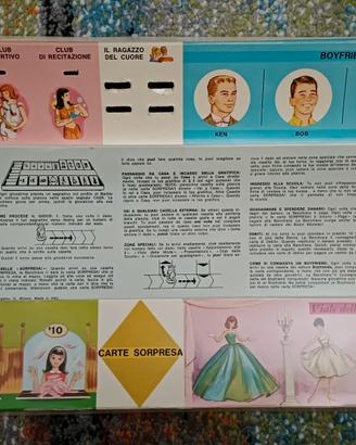 Plancia di gioco Barbie reginetta del ballo 1965