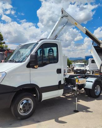 Iveco Daily 35C15 Gru' + Scarrabile