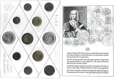 Repubblica Italiana - Serie monete 1991