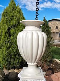 Vaso Anfora Ceramica Artigiana Vintage. cm30