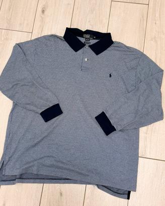 Polo Ralph lauren a quadri piccoli taglia 2XL