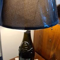 Lampada bottiglia da tavolo artigianale