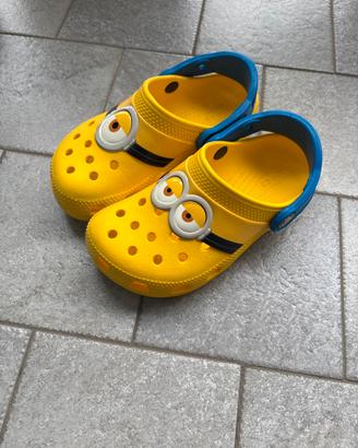 Ciabatte Bambino Crocs Minions 28 - 31