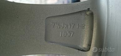 cerchi bmw 17+gomme 4 stagioni