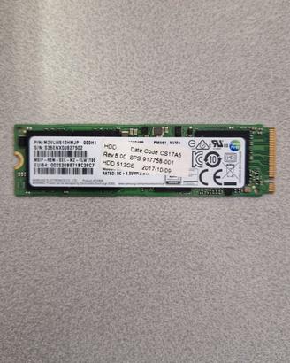 Hard disk SSD 512gb