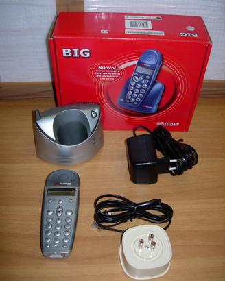 CORDLESS TELECOM SERIE BIG GRIGIO