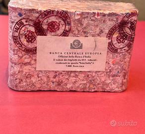 Bricchetta triturata monete da 10 euro