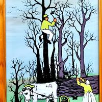 Dipinto su acrilico vetro - Kubic