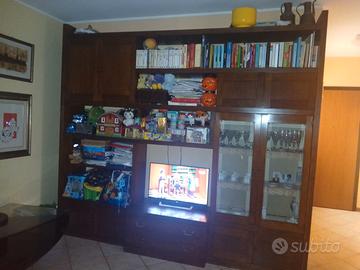 Arredamento Completo Sala Legno Massello Fatto a M