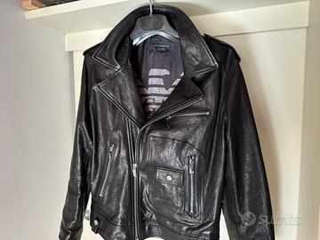 Giacca di pelle Emporio Armani
