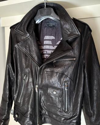Giacca di pelle Emporio Armani