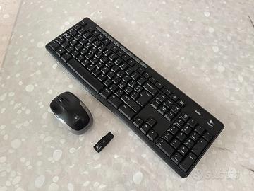 Kit tastiera + Mouse Wireless Logitech MK260 Combo
