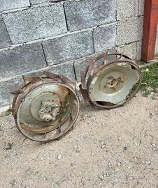 Ruote in ferro motocoltivatore
