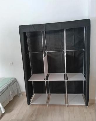 Armadio salvaspazio in tessuto