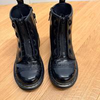 Dr Martens 1460 Kids 31 nere lucide e zip bambina
