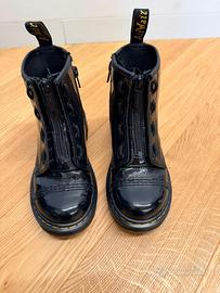 Dr Martens 1460 Kids 31 nere lucide e zip bambina