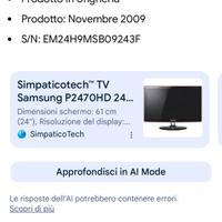 Monitor computer e tv