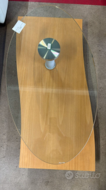 Tavolino in vetro Nuovo da esposizione 2336/U