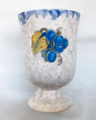 Bicchiere a coppa in ceramica per vino