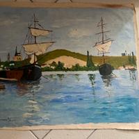 Dipinto olio su tela