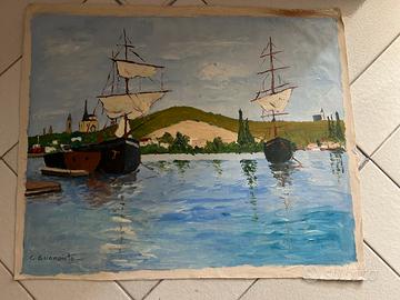 Dipinto olio su tela