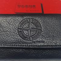 Portachiavi in Pelle Nera Vogue by Franklin 