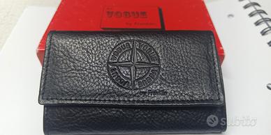 Portachiavi in Pelle Nera Vogue by Franklin 