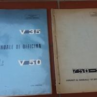 Manuali officina MOTO GUZZI epoca