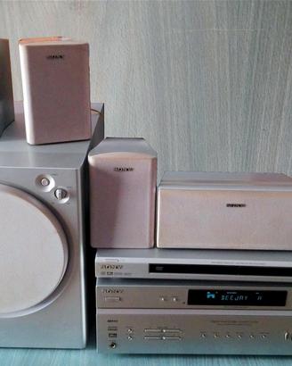 SintoAmplificatore E DvD Stereo 5+1 surround dolb
