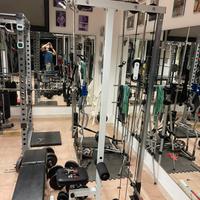 Lat Machine freeweight