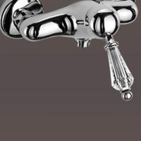 miscelatore per doccia esterna  con cristallo swa