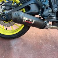 Scarico mivv oval carbon