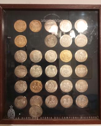 Collezione della storia gloriosa del Milan campion