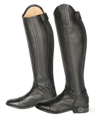 STIVALI PELLE NUOVI Equitazione
