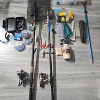 attrezzatura da pesca 