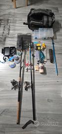 attrezzatura da pesca 