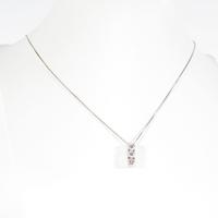 Collana trilogy in oro e diamanti